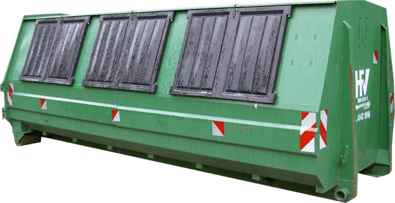 lukket container